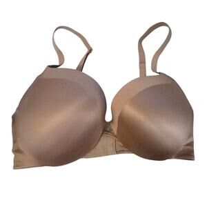 Victoria's Secret 34D Very Sexy Push Up Pigeonnant Padded Bra Tan